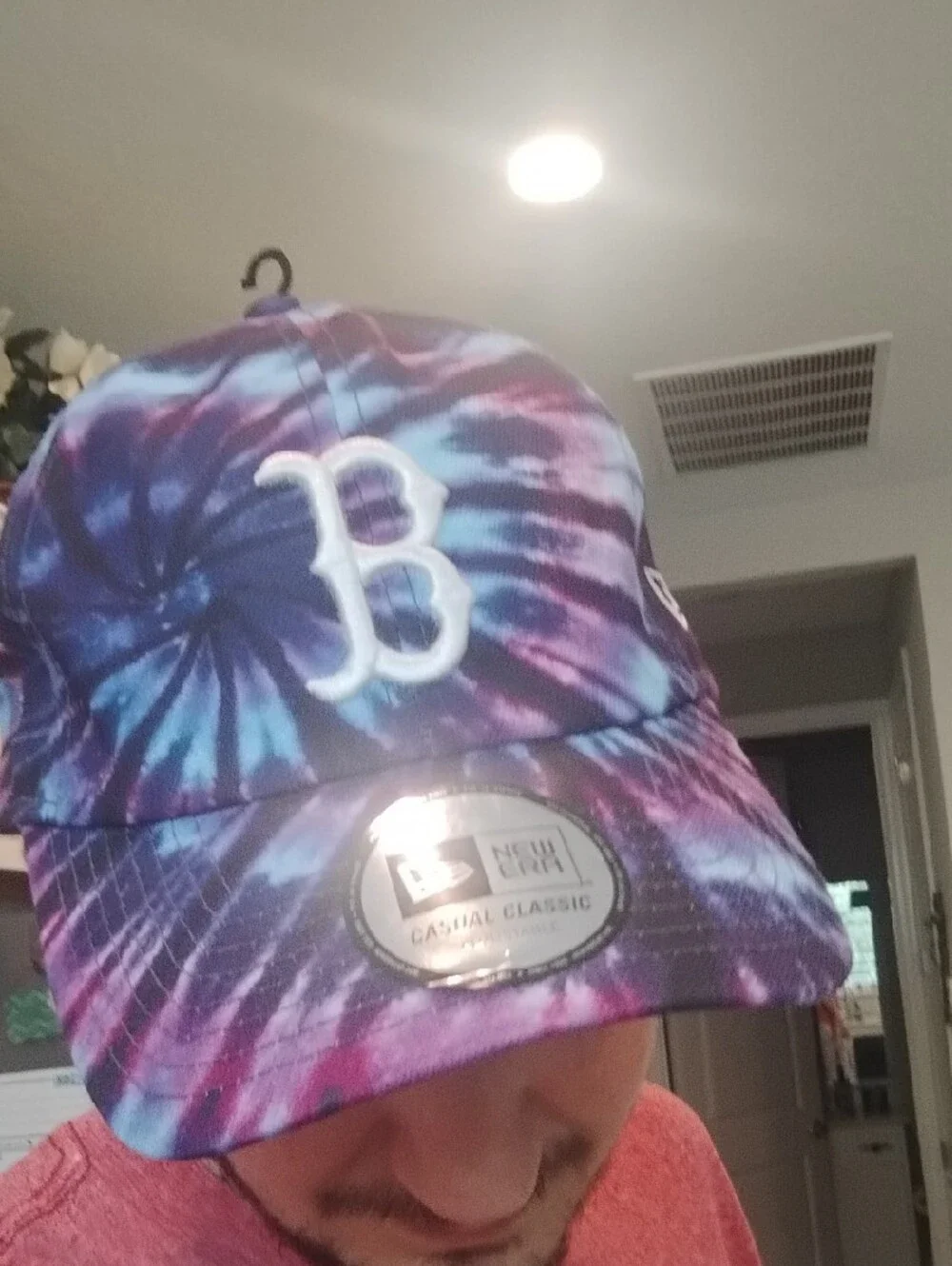 New Era Tie-Dye Boston Cap - Purple & Blue